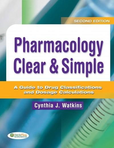 pharmacology study guide drug classification