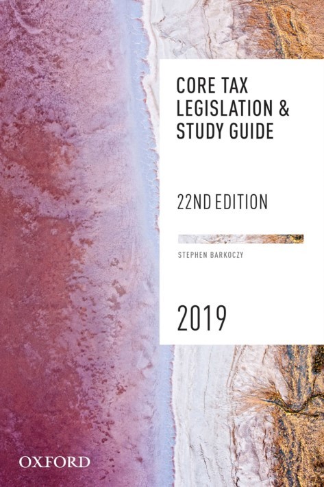 core tax legislation and study guide 2017