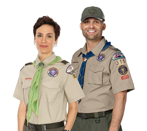 boy scout uniform patches guide