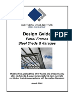 design guide portal frame steel sheds and garages pdf