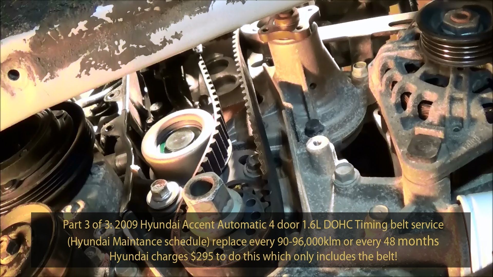 hyundai getz timing belt replacement guide