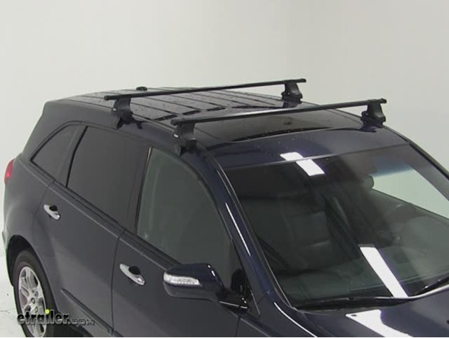 thule roof bars fitting guide